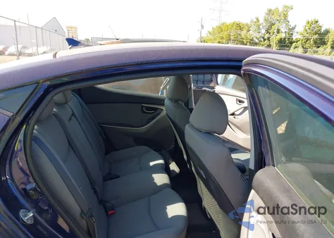 2013 Hyundai Elantra Gls from USA, damaged, VIN 5NPDH4AE1DH176995